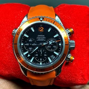 Omega Unisex 'Seamaster Planet Ocean' Chronograph